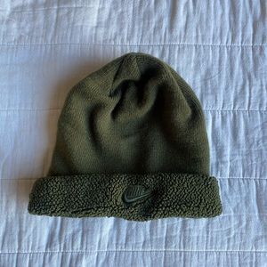 olive green beanie